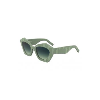 Ochelari de soare cat-eye cu lentile in degrade
