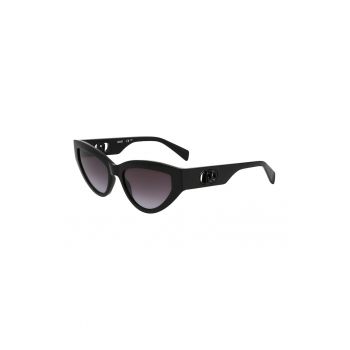 Ochelari de soare cat-eye cu lentile in degrade
