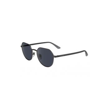 Ochelari de soare unisex rotunzi cu rama metalica