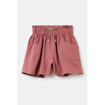Pantaloni scurti de in si bumbac