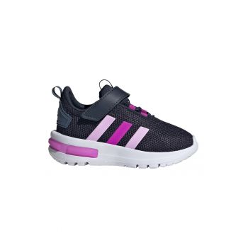 Pantofi sport cu velcro si insertii de piele ecologica Racer TR23
