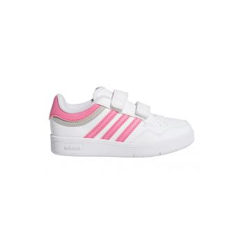 Pantofi sport de piele ecologica cu velcro Hoops 4.0