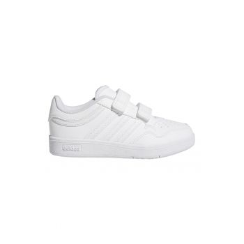 Pantofi sport de piele ecologica cu velcro Hoops 4.0
