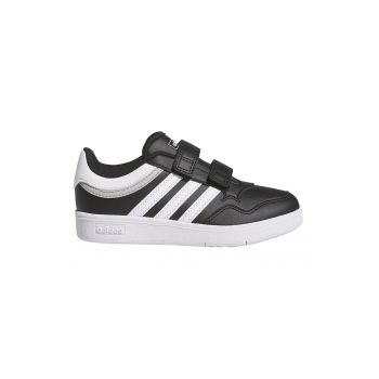 Pantofi sport de piele ecologica cu velcro Hoops 4.0