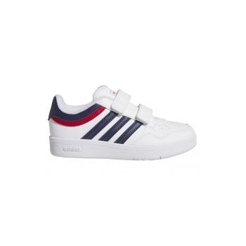 Pantofi sport de piele ecologica cu velcro Hoops 4.0