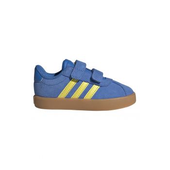 Pantofi sport de piele ecologica si piele intoarsa Court 3.0