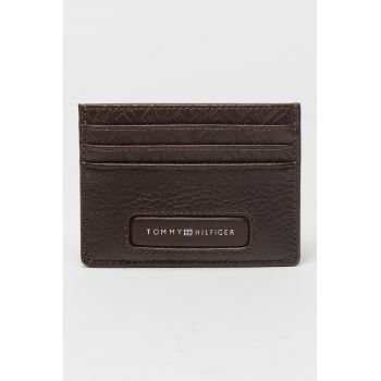 Portcart din piele TH Monogram
