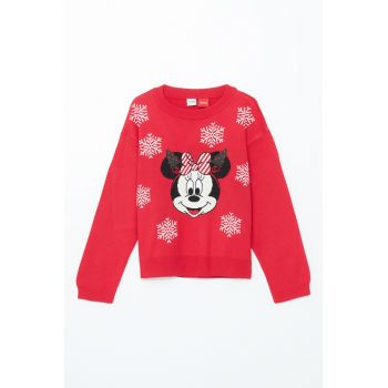 Pulover cu model Minnie Mouse