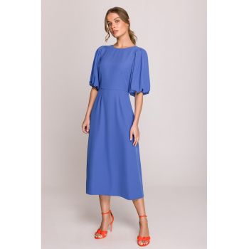 Rochie cu maneci bufante -
