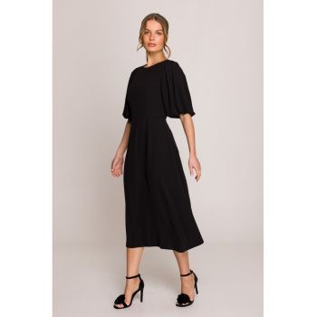 Rochie cu maneci bufante -