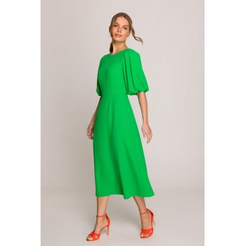 Rochie cu maneci bufante -