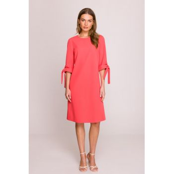 Rochie cu maneci legate -
