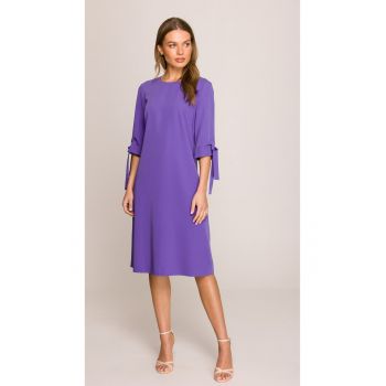 Rochie cu maneci legate -