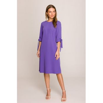 Rochie cu maneci legate -