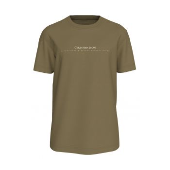 Tricou cu logo pe piept
