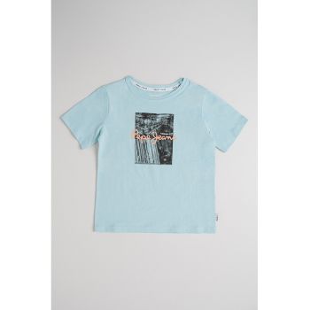 Tricou de bumbac cu imprimeu Wilbert