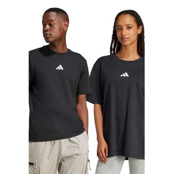 Tricou unisex cu imprimeu grafic pe partea din spate