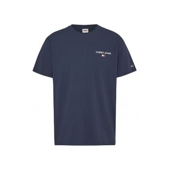 Tricou cu imprimeu logo pe partea din spate