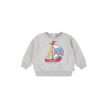 Bluza de trening din amestec de bumbac cu imprimeu