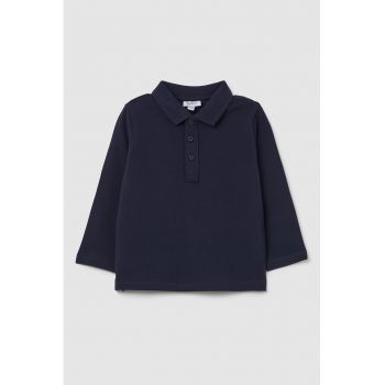 Bluza polo uni de bumbac