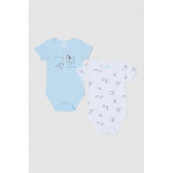 Body de bumbac cu imprimeu