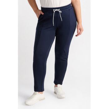 Pantaloni de trening cu snur de ajustare in talie