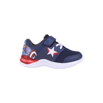 Pantofi sport cu luminite Capitan America model 2300004696