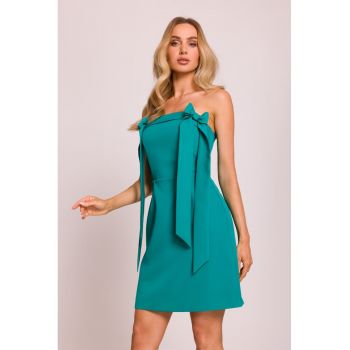 Rochie tip corset cu fundite -
