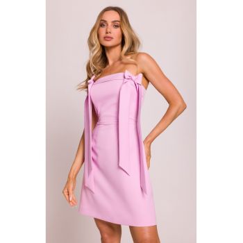 Rochie tip corset cu fundite -