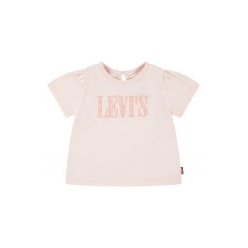 Tricou cu dantela Sangallo si logo
