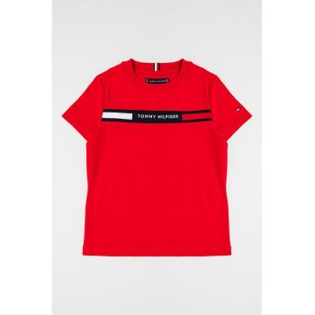 Tricou de bumbac cu imprimeu logo