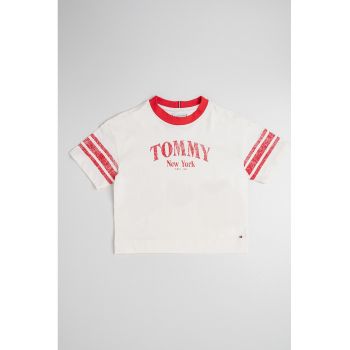 Tricou de bumbac cu logo