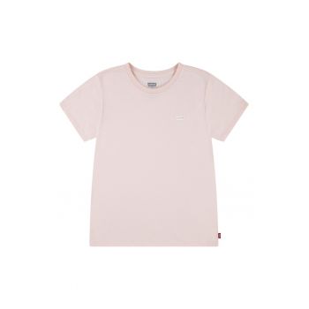 Tricou din amestec de bumbac cu detaliu logo