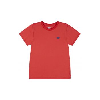 Tricou din amestec de bumbac cu detaliu logo