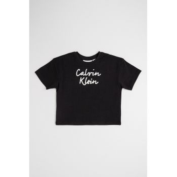 Tricou din bumbac cu imprimeu logo