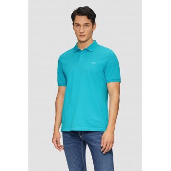 Tricou polo din bumbac pique