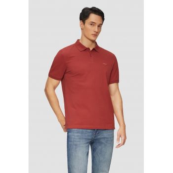 Tricou polo din bumbac pique