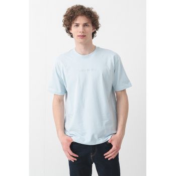 Tricou supradimensionat cu maneci cazute