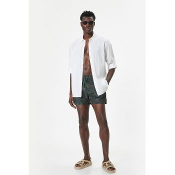 Boxeri de baie cu model camuflaj