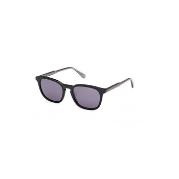 Ochelari de soare rotunzi unisex cu lentile uni
