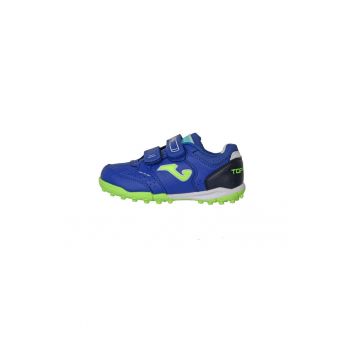 Pantofi sport copii  fotbal - bleumarin - sintetic - pentru baieti