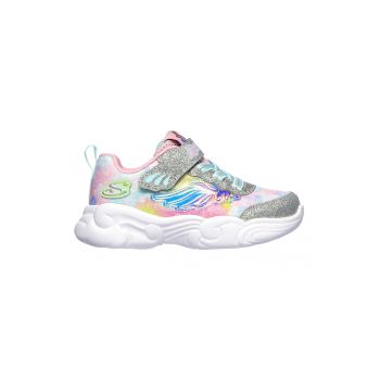 Pantofi sport cu velcro si detalii stralucitoare Unicorn Storm