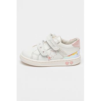 Pantofi sport de piele cu velcro
