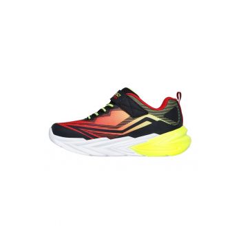 Pantofi sport de piele ecologica cu model grafic