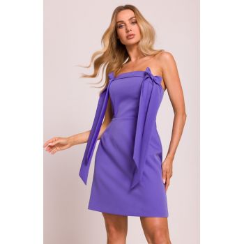 Rochie tip corset cu fundite - ieftina
