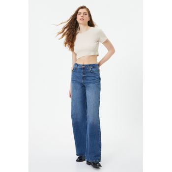Tricou crop uni