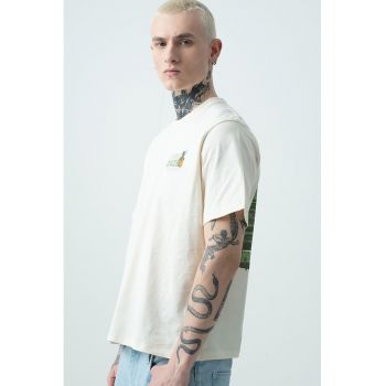 Tricou cu imprimeu pe partea din spate Valley