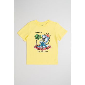 Tricou de bumbac cu imprimeu