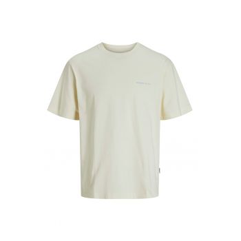 Tricou lejer cu imprimeu pe partea din spate
