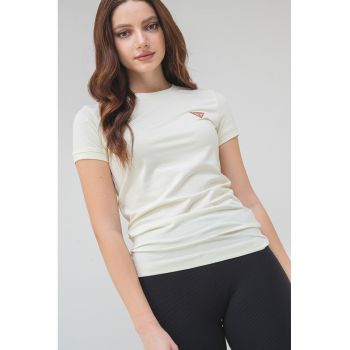 Tricou slim fit cu logo